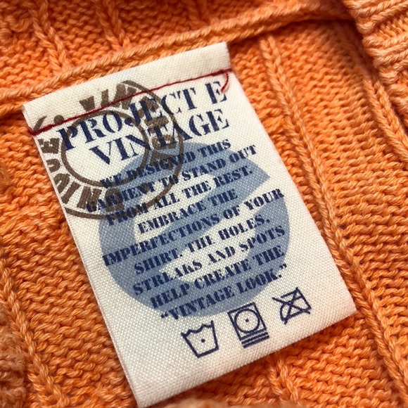 ⭐️🆕 [Project E Vintage] 💯% Cotton Cardigan Knit - Picture 6 of 8